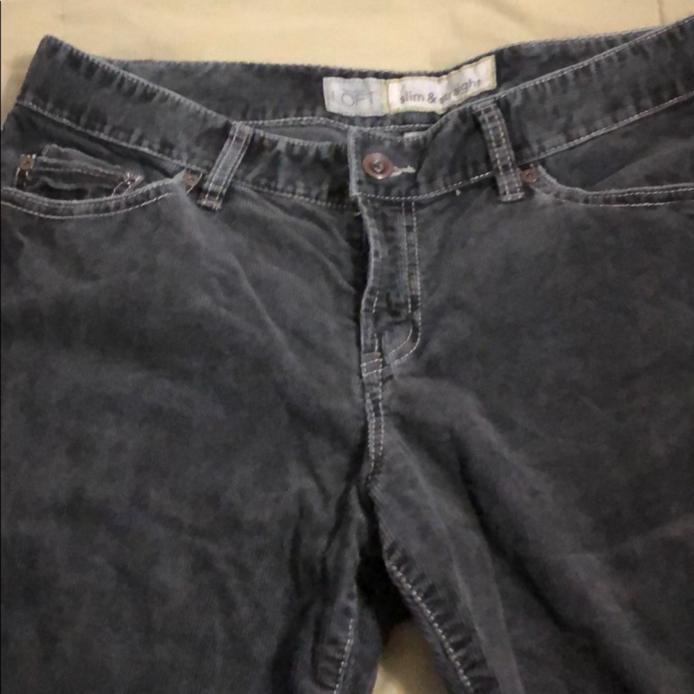 Corduroy jeans